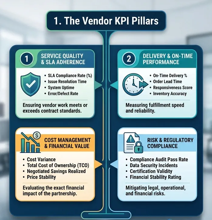 Vendor KPI Pillars