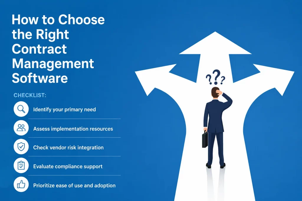 How to Choose the Right Contract Management Software